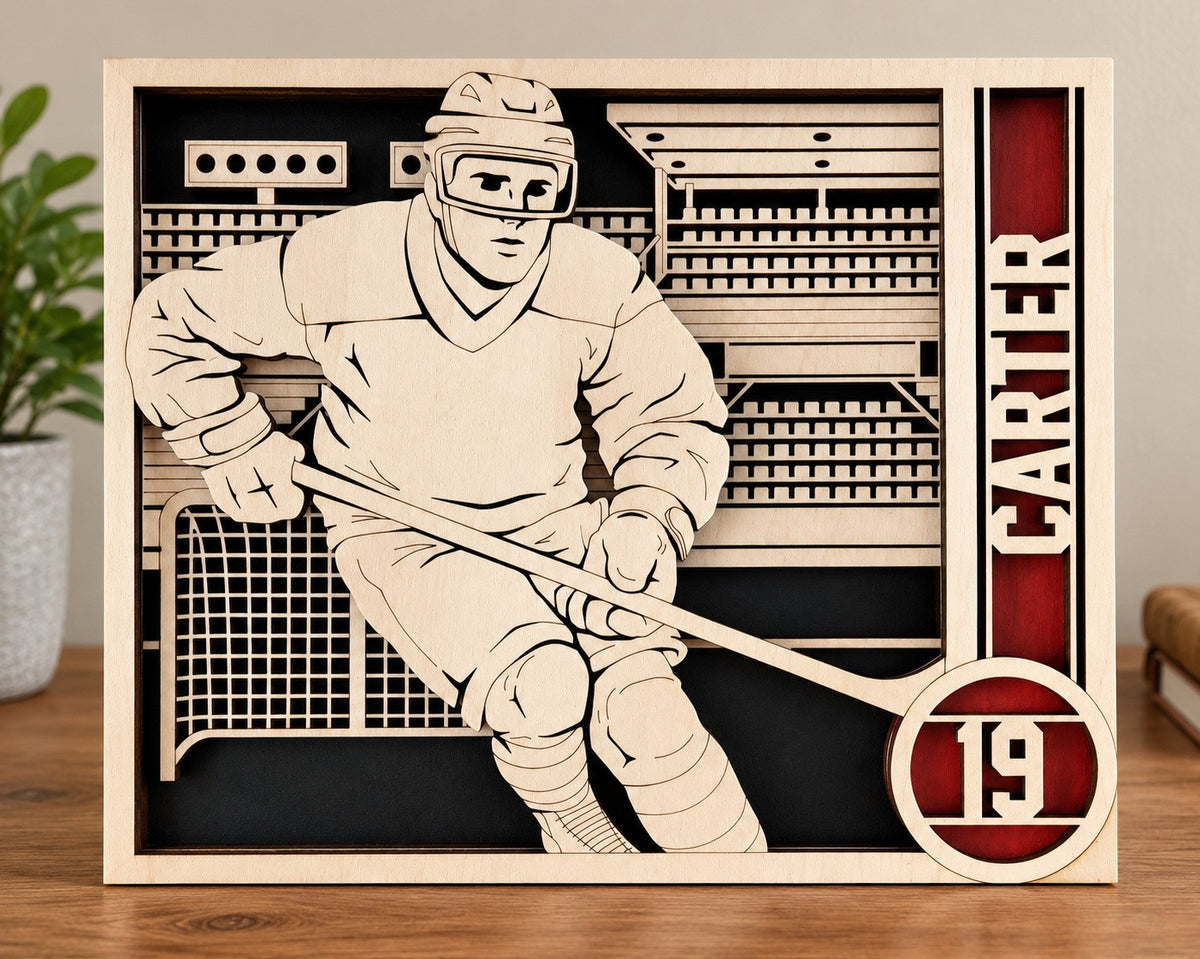 Hockey Stadium Series Plaque 3