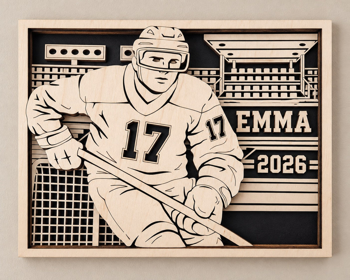 Hockey Stadium Series Plaque 4