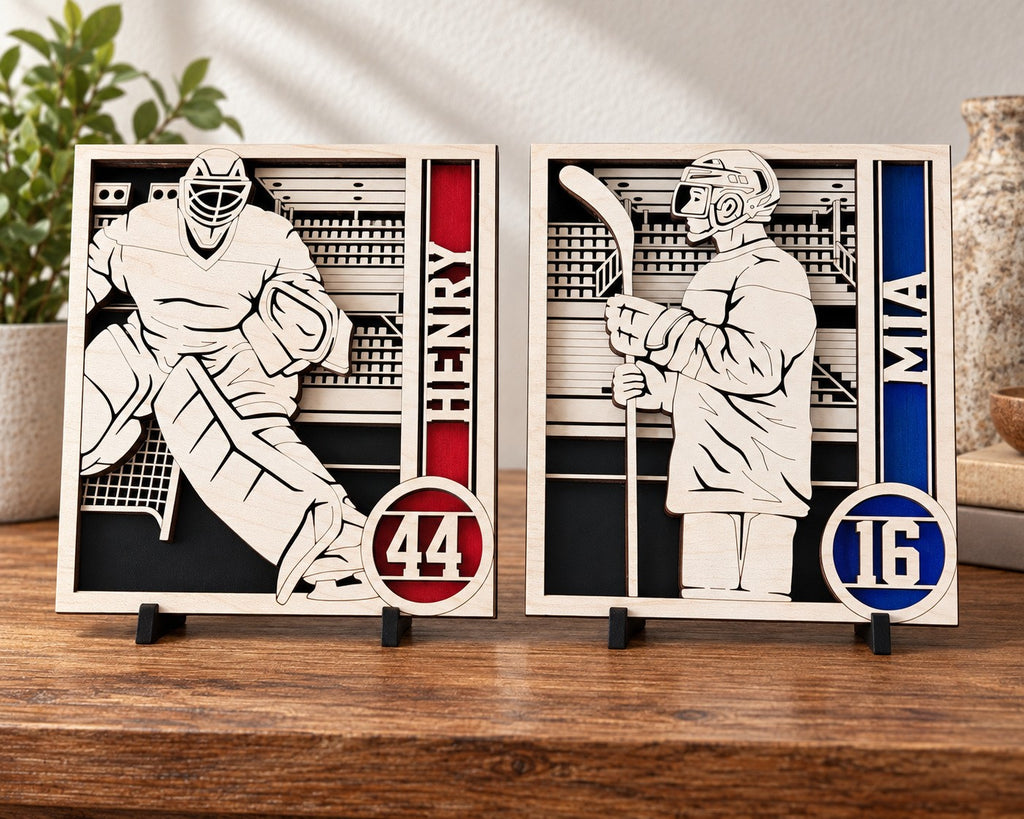 Hockey Stadium Series Plaque 6