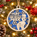 How Snowflakes Are Really Made Ornament