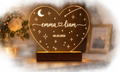 LED Heart Night Light
