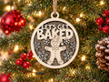 Let's Get Baked Gingerbread Ornament