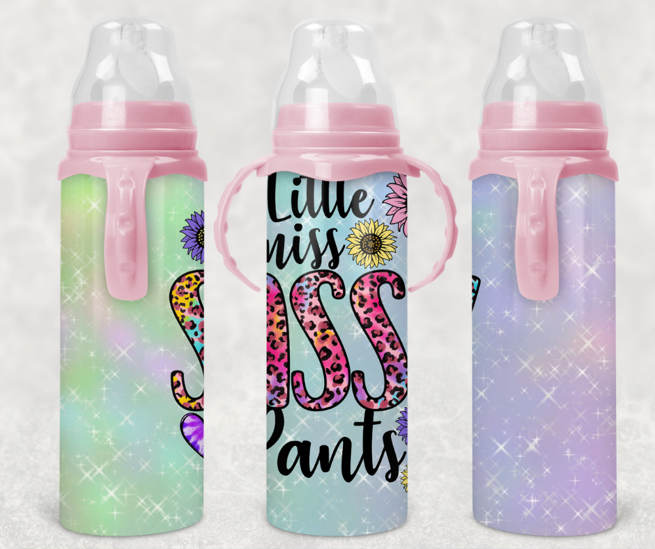 Little Miss Sassy Pants Baby bottle