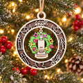 Memorial Candle Wreath Charm Ornament