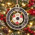 Memorial Poppy Charm Ornament