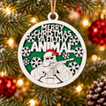 Merry Christmas Ya Filthy Animal Ornament