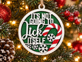 Not Going To Lick Itself Candy Cane Ornament
