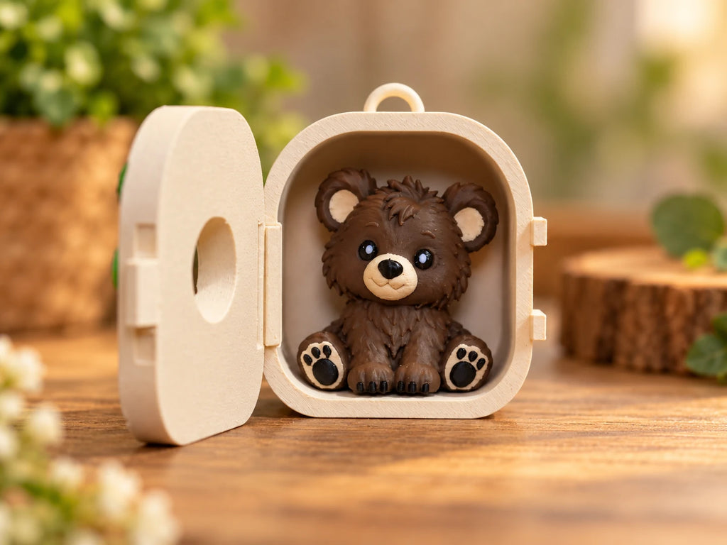 Bear Pocket Pal open case