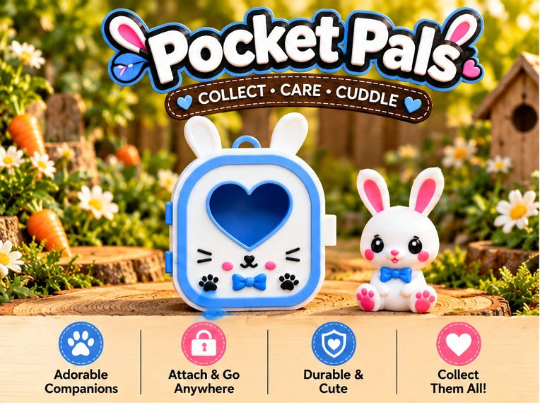 Pocket Pals Bunny Pocket Pal with carry case
