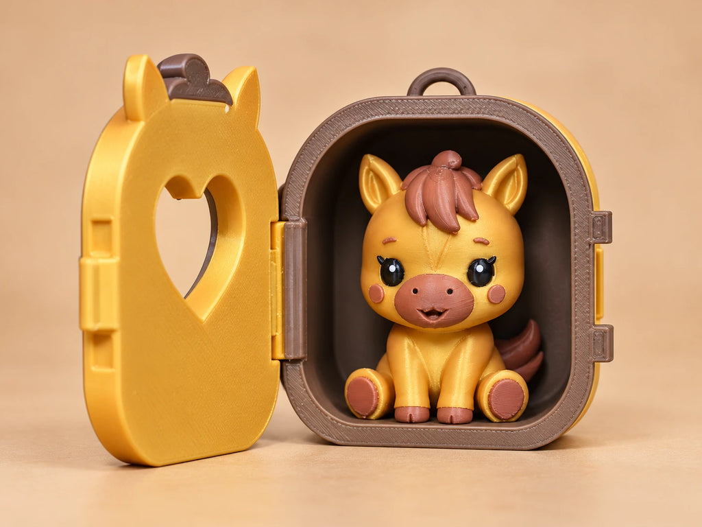 Horse Pocket Pal in open case