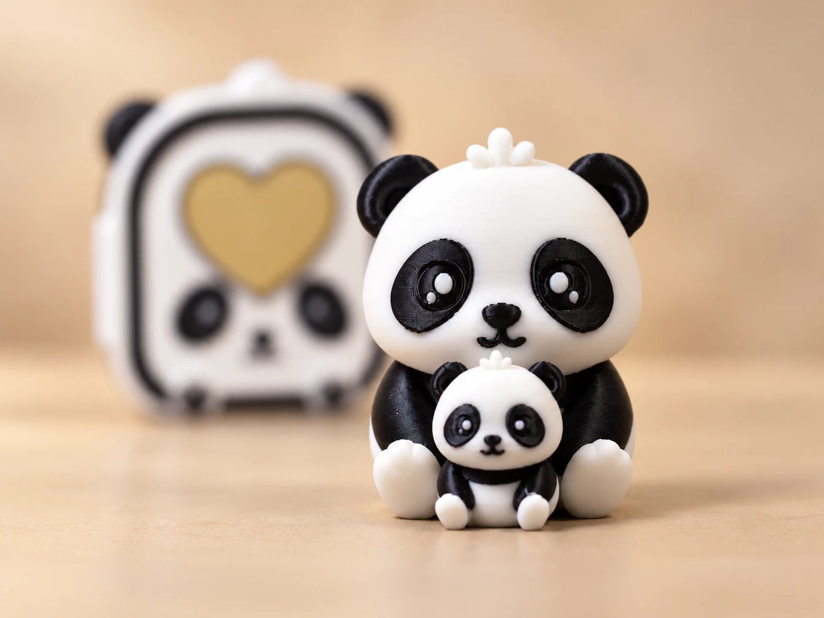 Panda Pocket Pal with baby panda