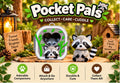 Pocket Pals Raccoon Pocket Pal with carry case