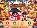 Pocket Pals Snowman Pocket Pal Frosty with carry case