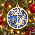 Pole Dancer Reindeer Ornament