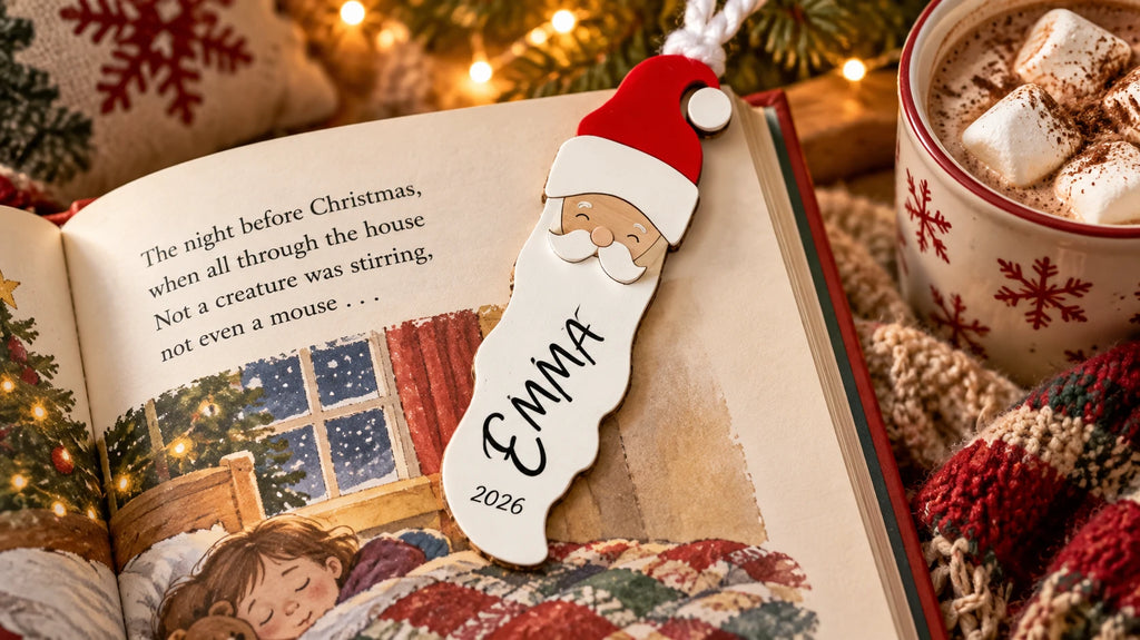 Santa Bookmark