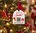Santa Tracker QR Ornament