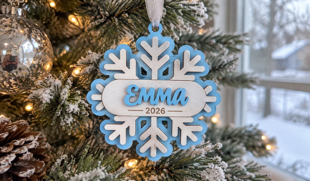 Snowflake Name Ornament