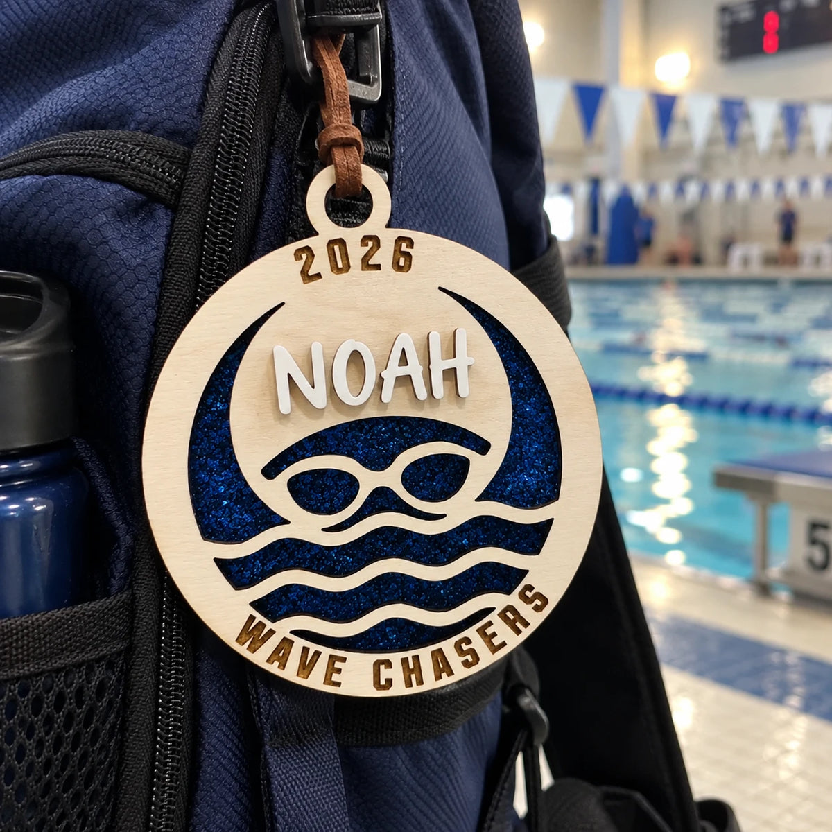 Swim Team Keychain