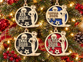 Swimmer Stadium Series Ornament