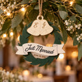 Wedding Bells Wreath Ornament