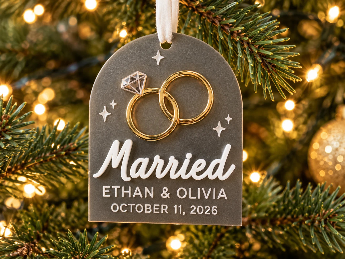 Wedding Day Ornament