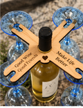 Wine glass holder