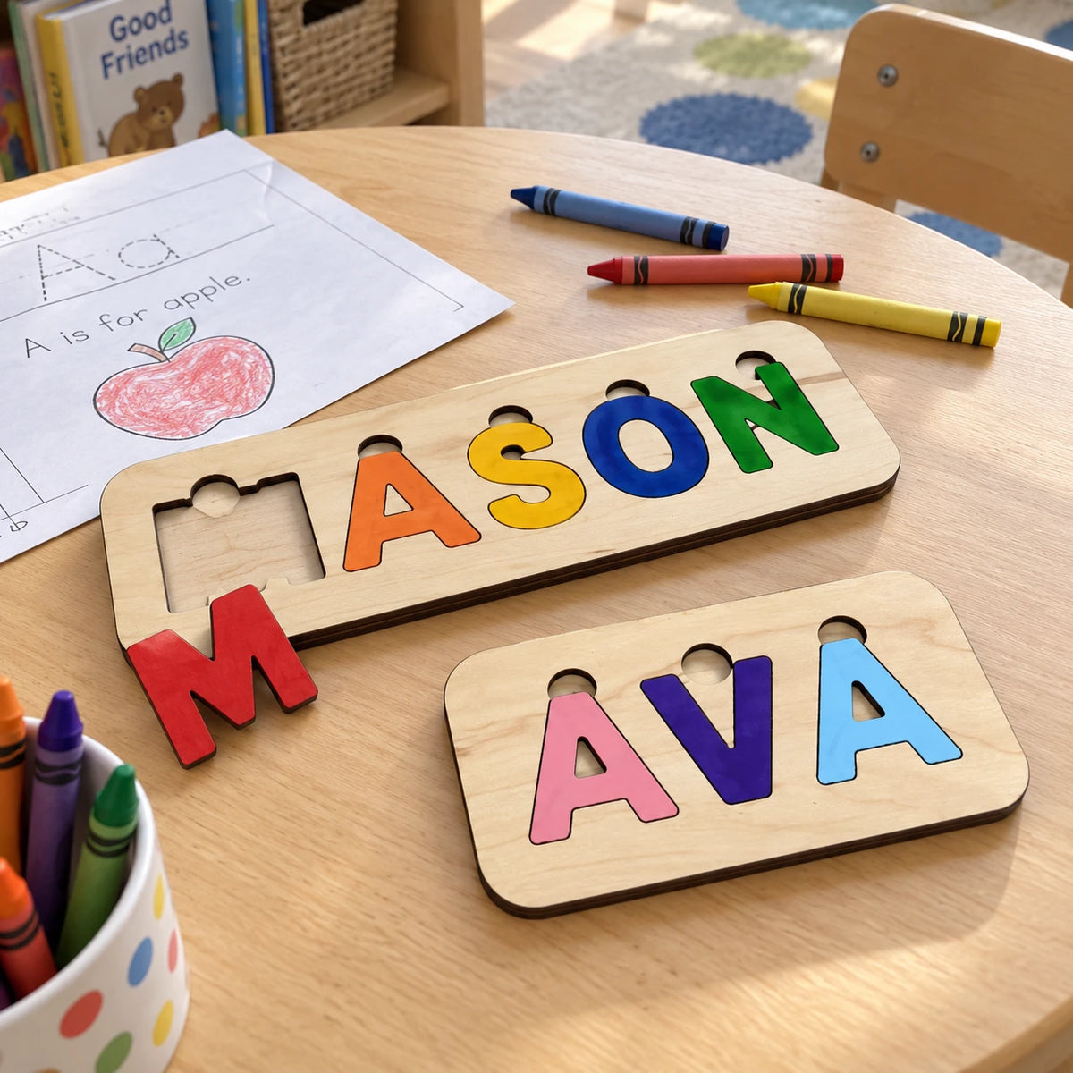 Wooden Name Puzzle