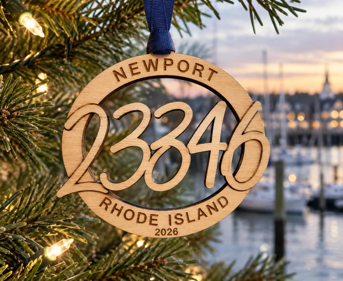 Zip Code Ring Ornament