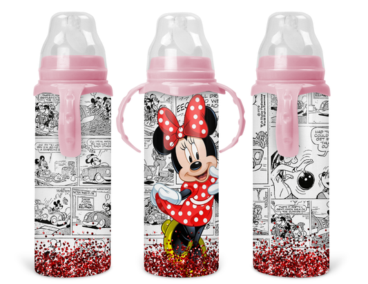 Minnie Mouse Red Baby Bottle