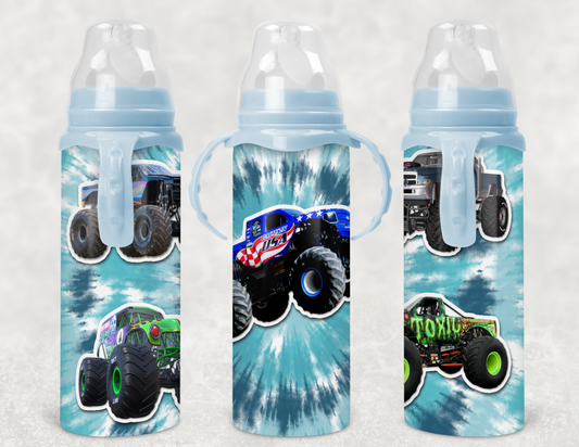 Monster Truck Baby Bottle