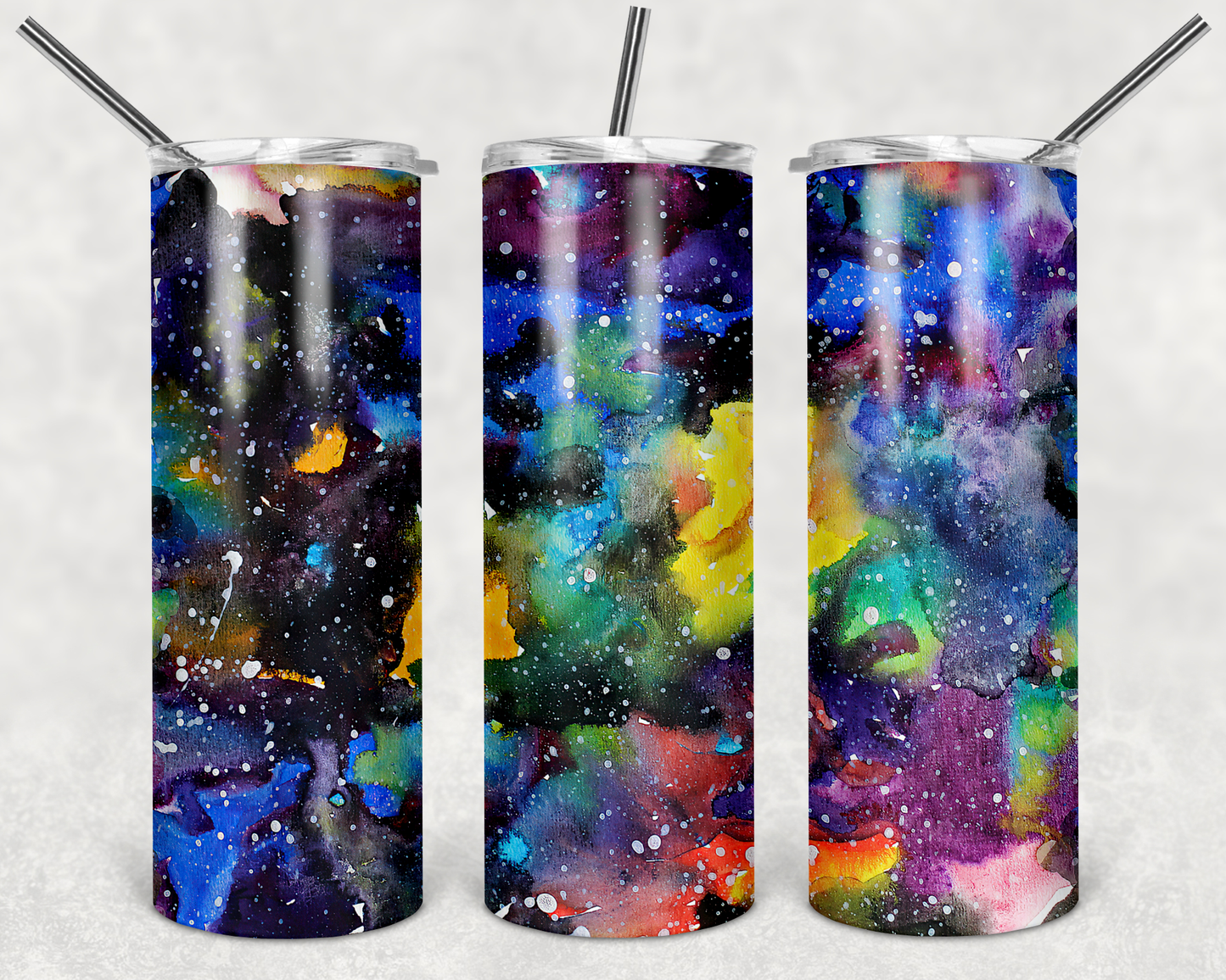 Paint Splatter Tumbler