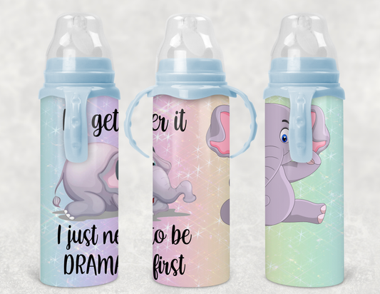 Dramatic Baby bottle