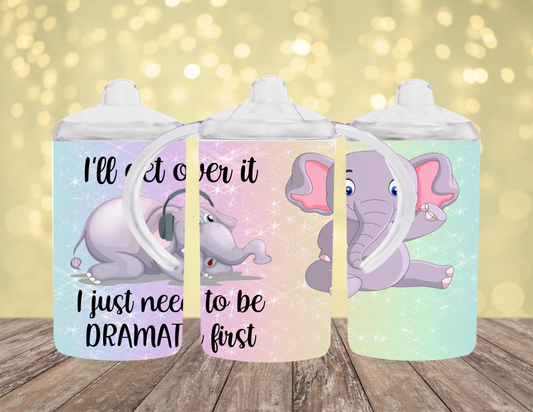 Dramatic Elephant Sippy cup