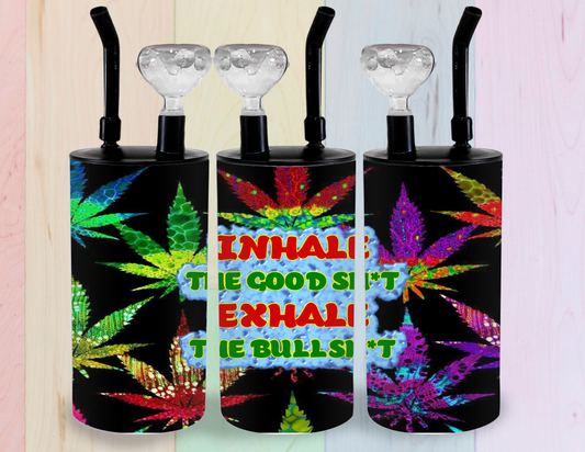 Inhale Exhale hookah tumbler