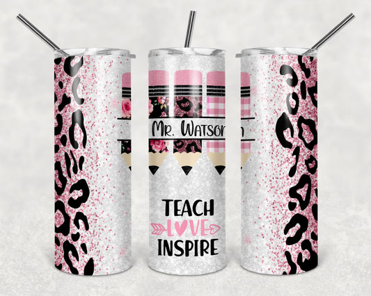 Teacher Inspire Tumbler